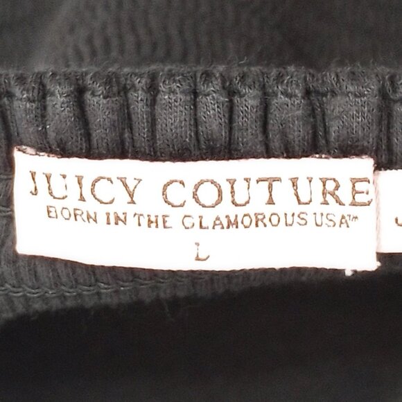 Juicy Couture Black Halter Balloon Hem Y2K Mini Dress - Picture 2 of 9